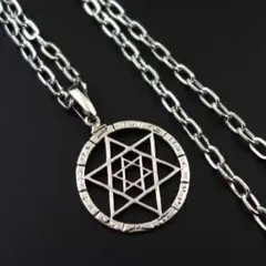 PS: Silver Star of David Talisman ヘキサグラム - メルカリ
