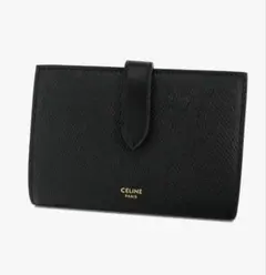 CELINE 二つ折り財布 ブラックのサムネイル