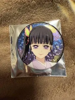 鬼滅の刃 ジャンプフェスタ ホログラム缶バッジ(栗花落カナヲ)