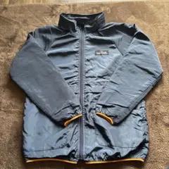 ネイビー　フード付き ジャケット