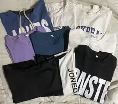 服　古着　レディース　半袖　長袖　まとめ　セット　フード付き　Tシャツ