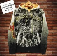 な*;様 値下げ中　クリスチャンオードジェー　 花柄×ダイヤモンド パーカー S CHRISTIAN AUDIGIER（クリスチャンオードジェー） パーカー レディース