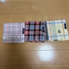 Munsingwearのハンカチセット3枚