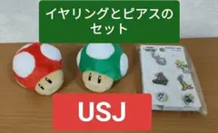 USJ スーパーニンテンドーワールド イヤリング ピアスセット
