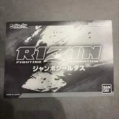 RIZIN ジャンボシールダス　朝倉未来のサムネイル