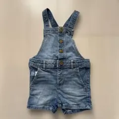 babyGap デニムオーバーオール ショートパンツ