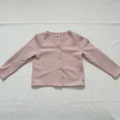 【PETIT BATEAU】スウェットカーディガン 110cm