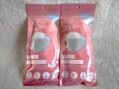 新品 不織布立体型4層構造マスク ホワイト 10枚入り2個セット