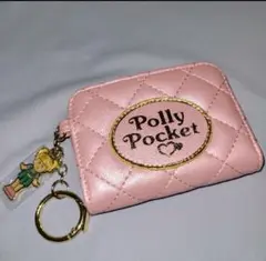 polly pocket　財布　二つ折り　パスケース　定期　コインケース