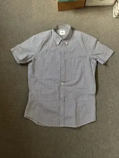 TAKEO KIKUCHI 半袖シャツ チェック柄 サイズ2