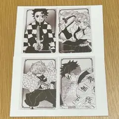 鬼滅の刃 竈門炭治郎 我妻善逸 甘露寺蜜璃 悲鳴嶼行冥 箔カードコレクション