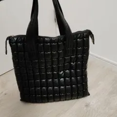 未使用★FIRANO ARNO LABEL★ブラックキルティングバッグ★フィラノ