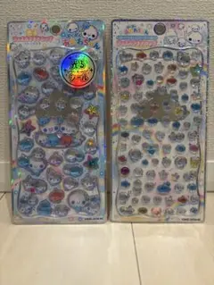 正規品　ぷくぷくあわわちゃん、光るジュエルプチドロップ　2枚セット