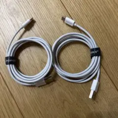 Type-A to C ケーブル（2ｍ）急速充電 2点