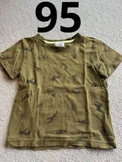 green label relaxing アニマル柄 Tシャツ 95のサムネイル
