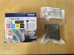 純正 Brother LC119BK ブラックインクカートリッジ　大容量のサムネイル