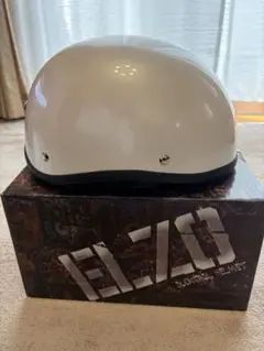 LEAD工業 ELZO ダックテールヘルメット パールホワイトのサムネイル