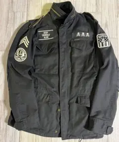 レア ヒステリックグラマー マスターマインド ブルゾン ジャケット S HYSTERIC GLAMOUR GLAMOUR×MASTER MIND M-65 ブルゾン