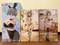 宇崎ちゃんは遊びたい フィギュア 3点 宇崎花 宇崎月