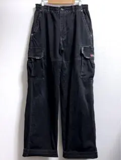 00s Thriller ヘビーオンス ブラック デニム バギー カーゴパンツ 2025年最新】thriller denimの人気アイテム - メルカリ