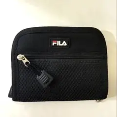 FILA 二つ折り財布 ブラック ウォレット