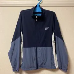 Reebok ナイロンジャケット ネイビー/グレー