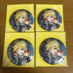プロセカ はぴこれ 鏡音レン バースデー 缶バッジ D 4点