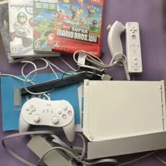 Nintendo Wii 本体 マリオカート どうぶつの森 スーパーマリオ