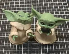 スターウォーズ グローグー マスコットフィギュア 2体セット ④