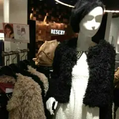 リゼクシー♥シャギーショートファージャケット♥タグ付き