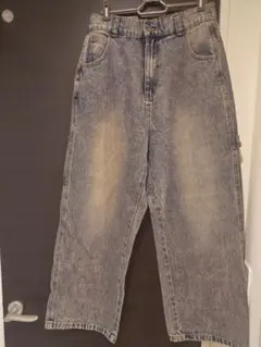 メンズライク ペインター ツイル ＆ ワイド デニム パンツ