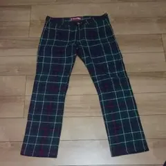 ジュンヤワタナベ リーバイス チェックパンツのサムネイル