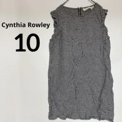 値下げ歓迎✨ Cynthia Rowley 【10】 ノースリーブ チュニック