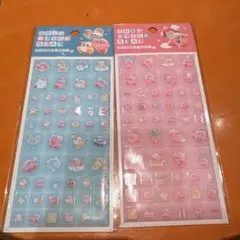 カービィ DROP BLOCK SEAL タイルみたいなシール