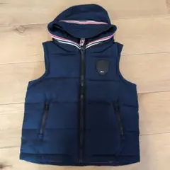 TOMMY HILFIGER ネイビー ダウンベスト 92