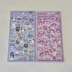【正規品】ボンボンドロップシール サンリオ はぴだんぶい マイメロディ 2枚