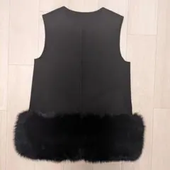 U-big 石井毛皮 ツイード ベスト ブラック 新品　ubig ジレ 2025年最新】u-big 石井毛皮の人気アイテム - メルカリ