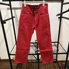 TOMMY HILFIGER レッドデニム M トミー　ヒルフィガー