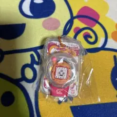 キャラクターキーホルダー ピンクオレンジ　たまごっち