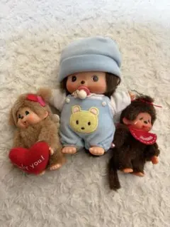 モンチッチベビチッチキャラクターとマスコットセット