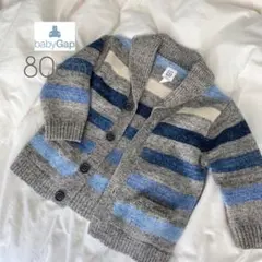 【美品】ベビーギャップ アウター カーディガン コート 上着 男の子 80cm