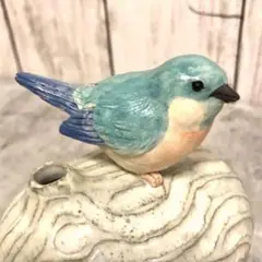 ゆとり炉　小鳥の一輪挿し　花瓶