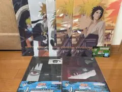 NARUTO 一番くじ Ｋ賞 ビジュアルボード J賞 クリアファイル＆ステッカー