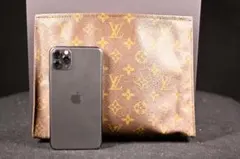 買いお得 LVモノグラムクラッチポーチ茶ヴィンテージ希少小物入れ実用 