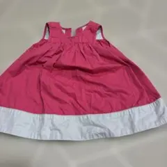 PETIT BATEAU ワンピース 6m/67cm ピンクのサムネイル
