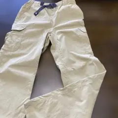 モンベル　キッズ　カーゴパンツ ベージュ