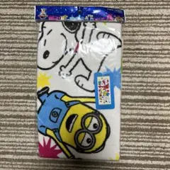 USJお土産 フェイスタオル　スヌーピー　ミニオン　ボブ　ケビン　スチュアート