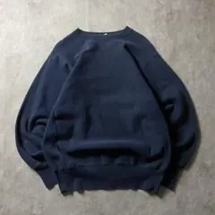 【完全目無し】90s Champion USA製 Reverse Weave 紺