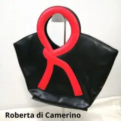 ロベルタディカメリーノ　レザー ロゴハンドバッグのサムネイル
