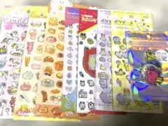 シール　まとめ売り　たまごっち　ポケモン　８枚セット